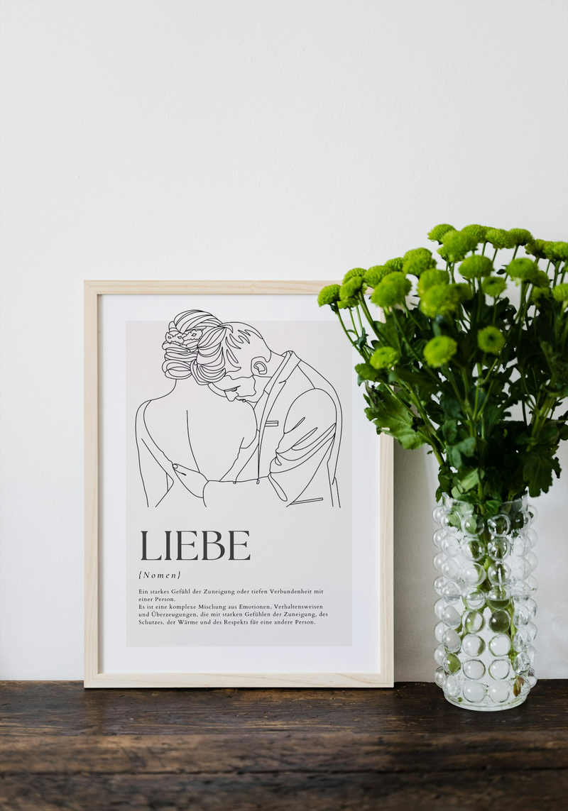 Fotoposter "Liebe"